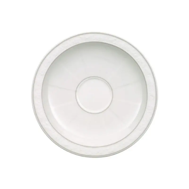 Villeroy & Boch Gray Pearl Espresso Saucer 1