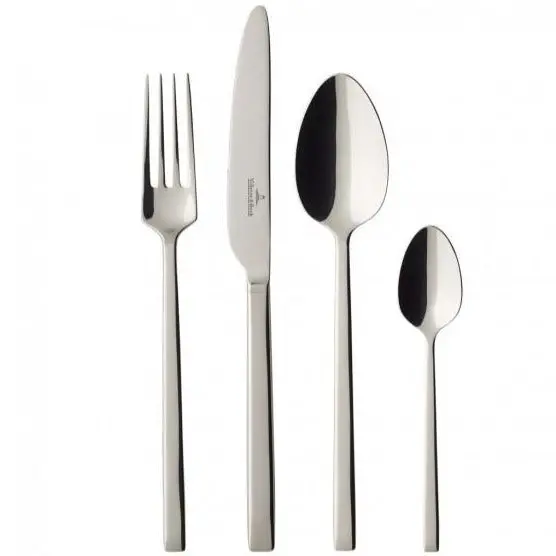 Villeroy & Boch La Classica 70-Piece Stainless Steel Cutlery Set – Comprehensive Everyday Flatware 1