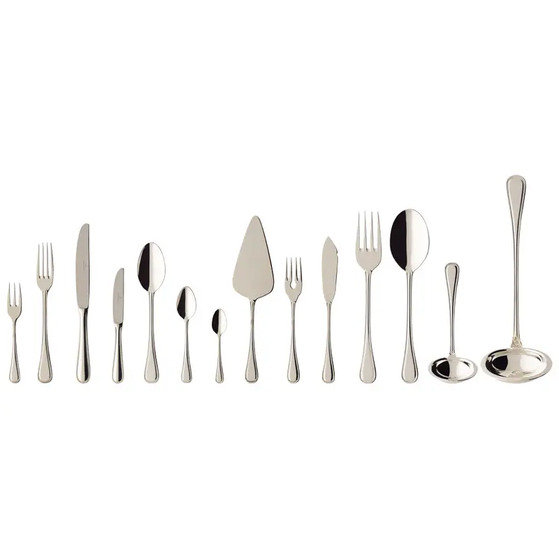Villeroy & Boch Neufaden Merlemont 113-Piece Silver-Plated Cutlery Set 1