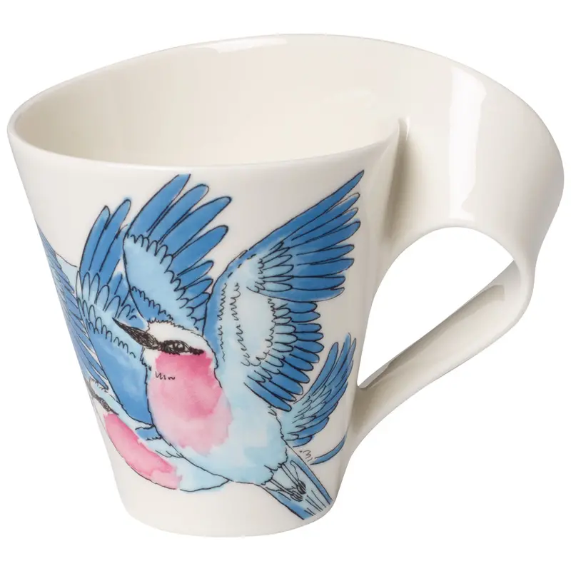 Villeroy & Boch New Wave Caffe Lilac Breasted Roller Mug (Gift Boxed) 1