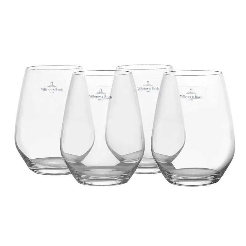 Villeroy & Boch Ovid Crystal Water Glasses (Set Of 4) 1