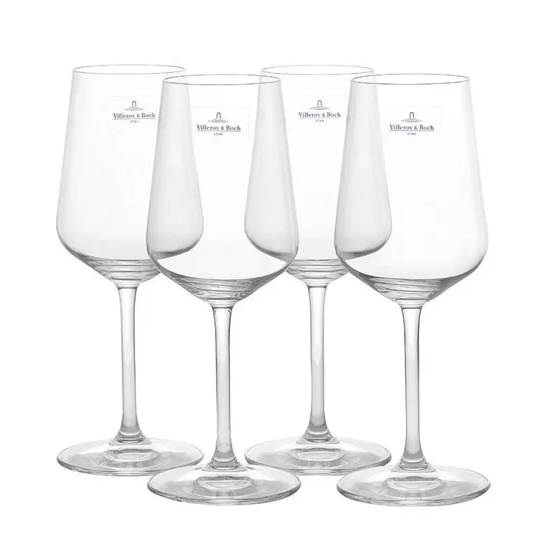 Villeroy & Boch Ovid Red Wine Glasses – Set Of 4 Premium Goblets 1