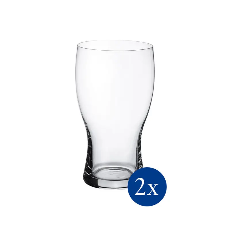 Villeroy & Boch Purismo Set Of 2 Pint Glasses 1