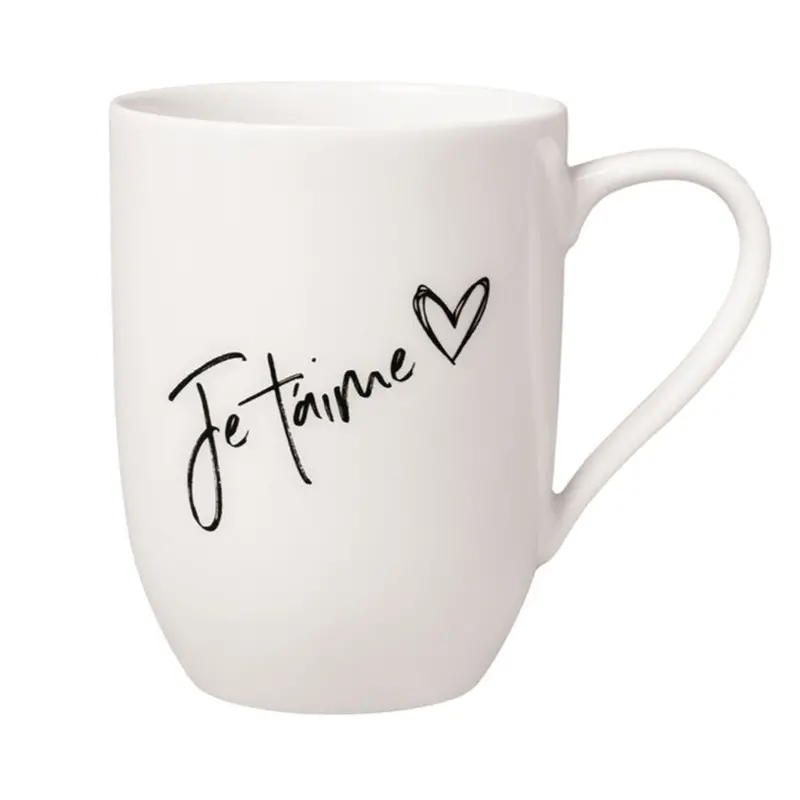 Villeroy & Boch Statement Lines Romantic Mug – Je T’Aime 1