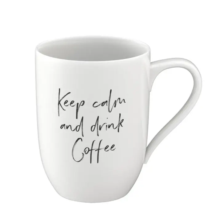 Villeroy & Boch Statement Mug – 'Keep Calm And Drink Coffee' 1