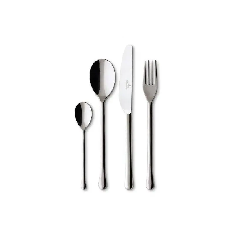 Villeroy & Boch Udine 24-Piece Stainless Steel Flatware Set 1