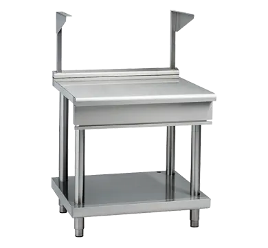 Waldorf 800 Series Btl8900S-Ls 900Mm Benchtop With Salamander Support And Low-Back Leg Stand 1