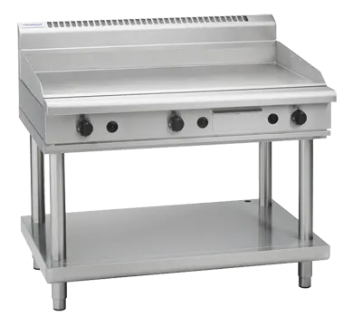 Waldorf 800 Series Gp8120G-Ls 1200Mm Gas Griddle With Leg Stand 1