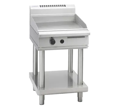 Waldorf 800 Series Gpl8600G-Ls 600Mm Low-Back Gas Griddle With Leg Stand 1