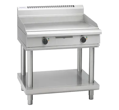 Waldorf 800 Series Gpl8900E-Ls 900Mm Low-Back Electric Griddle With Leg Stand 1