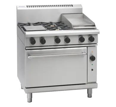 Waldorf 800 Series Rn8613Gc 900Mm Gas Range With Built-In Convection Oven 1