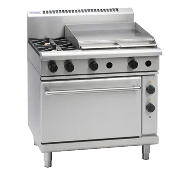 Waldorf 800 Series Rn8616Ge 900Mm Gas Range With Electric Static Oven 1