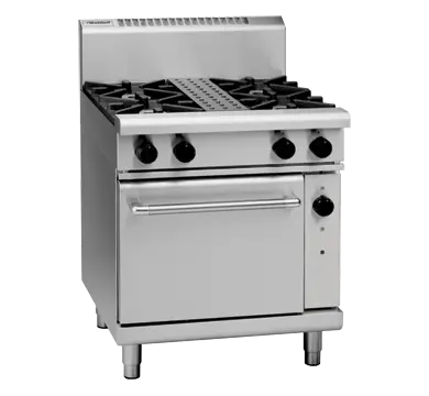 Waldorf 800 Series Rnl8510G 750Mm Low-Back Gas Range And Static Oven Unit 1