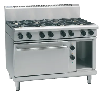 Waldorf 800 Series Rnl8810Ge 1200Mm Low-Back Gas Range Electric Static Oven 1