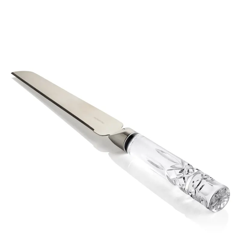 Waterford Crystal Lismore Cake Knife – 33 Cm Sterling-Silver-Plated Handle 1