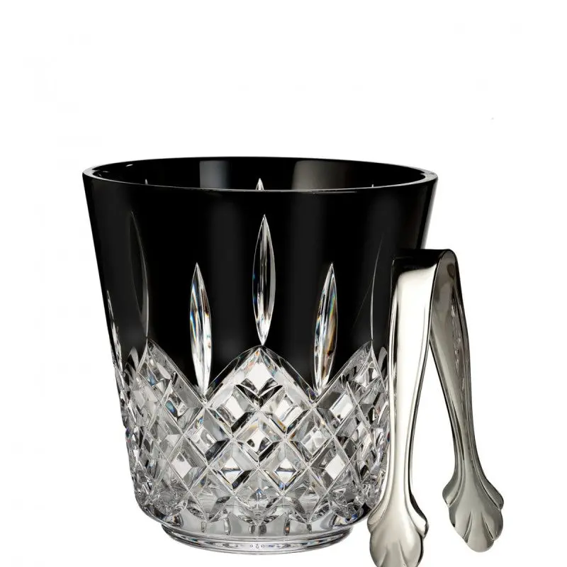 Waterford Lismore Black Crystal Ice Bucket 1