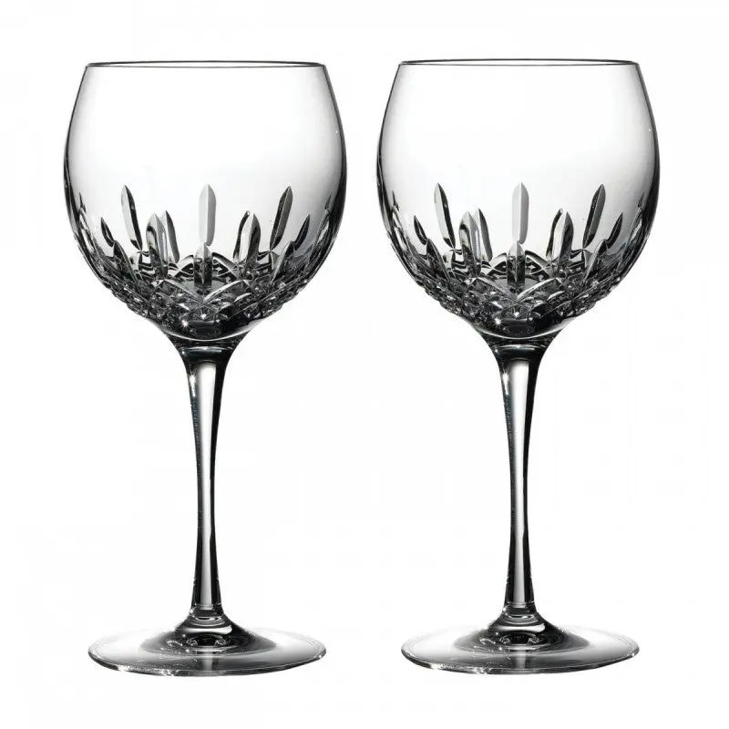 Waterford Lismore Essence Balloon Wine Glasses – Set Of Two 1