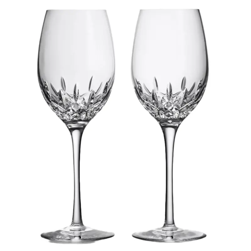 Waterford Lismore Essence Medium Wine Glass Set (2 X 475Ml) – Timeless Crystal Design 1