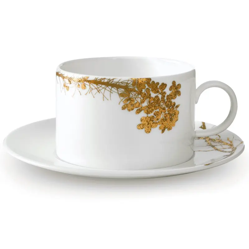 Wedgwood Vera Wang Jardin Teacup And Saucer Set (4-Piece) 1