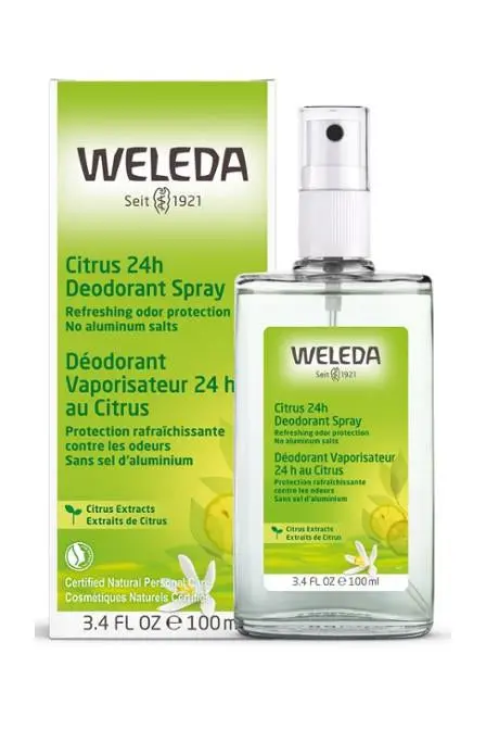 Weleda Citrus 24-Hour Natural Deodorant – 100 Ml 1
