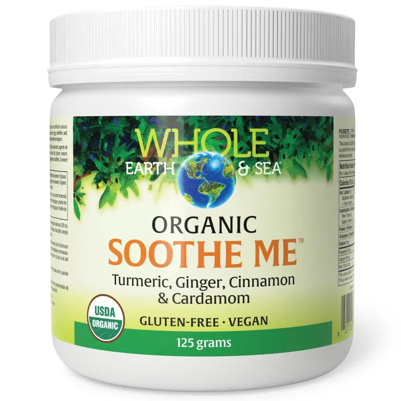 Whole Earth & Sea Soothe Me Calming Herbal Blend – 125G Powder 1