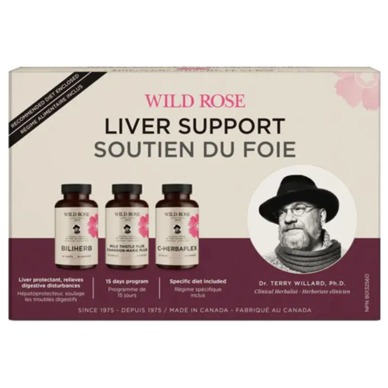 Wild Rose Liver Support Kit – Herbal Formula For Hepatic Function & Detox 1