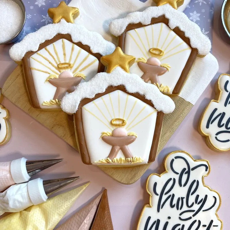 Winter Stable-Themed Cookie Cutter 1