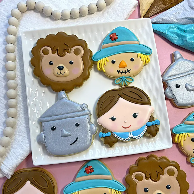 Wizard Of Oz Cookie Cutter Bundle – 4-Piece Metal Set 1