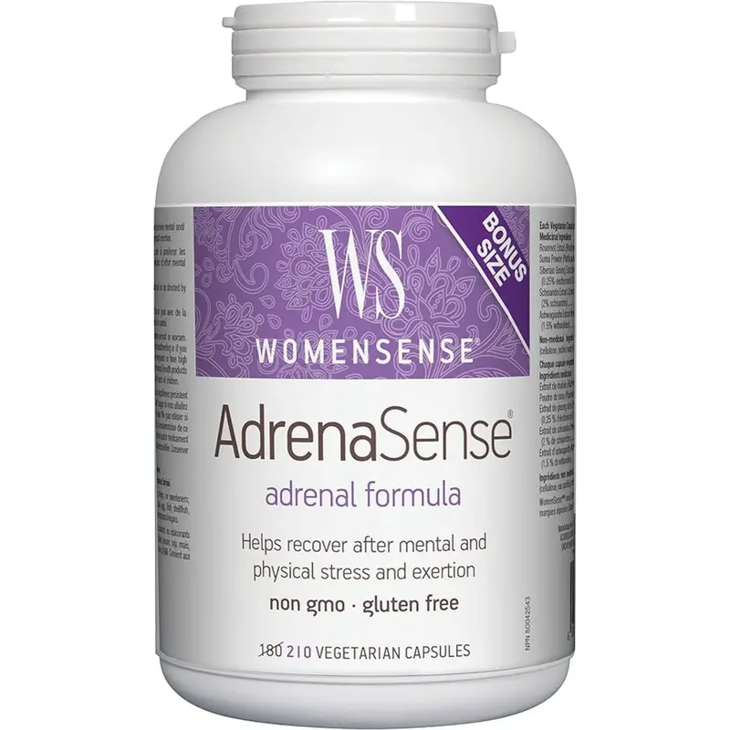 Womensense Adrenasense Stress & Energy Support – 210 Capsules (Bonus Size) 1