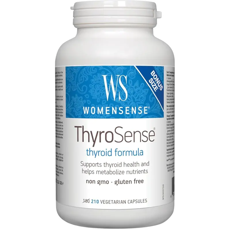 Womensense Thyrosense Thyroid Support – 210 Capsules (Includes 30 Bonus) 1