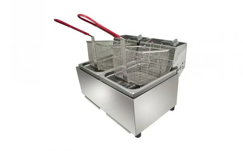Woodson Dual-Pan Commercial Deep Fryer – 80L Capacity 1