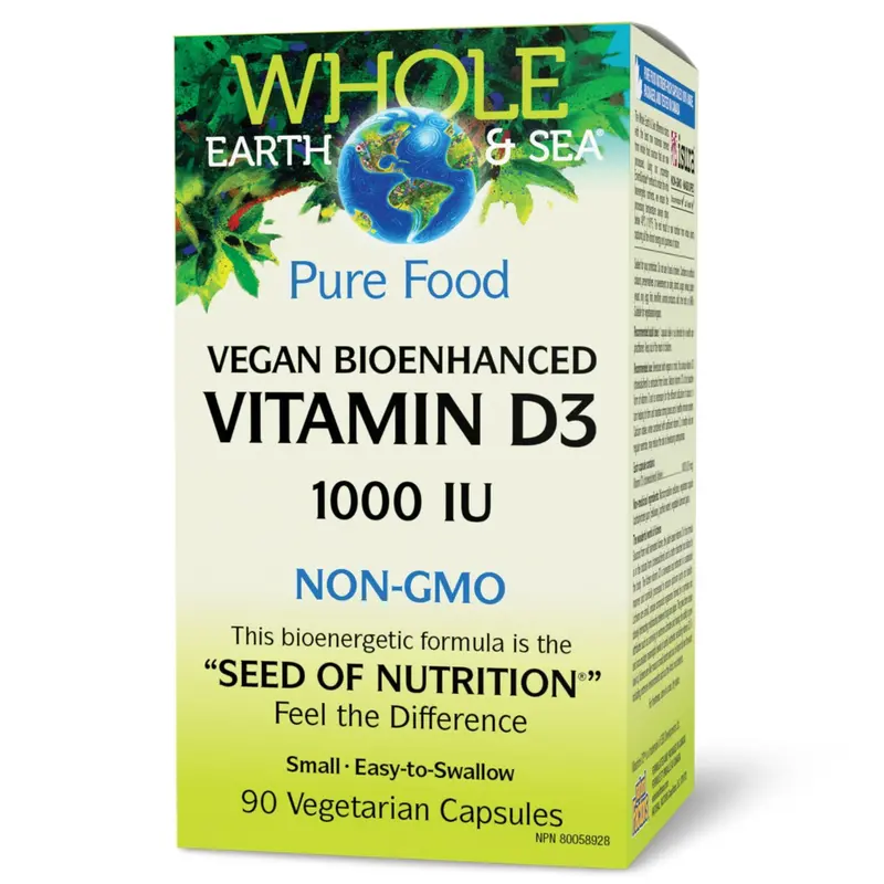 World Earth & Sea Vegan Vitamin D3 Supplement (1000 Iu) – 90 Softgels 1