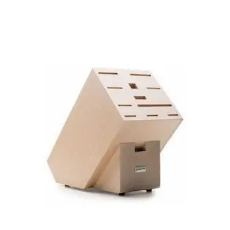 Wusthof 12-Slot Beech Wood Knife Block (Empty) 1