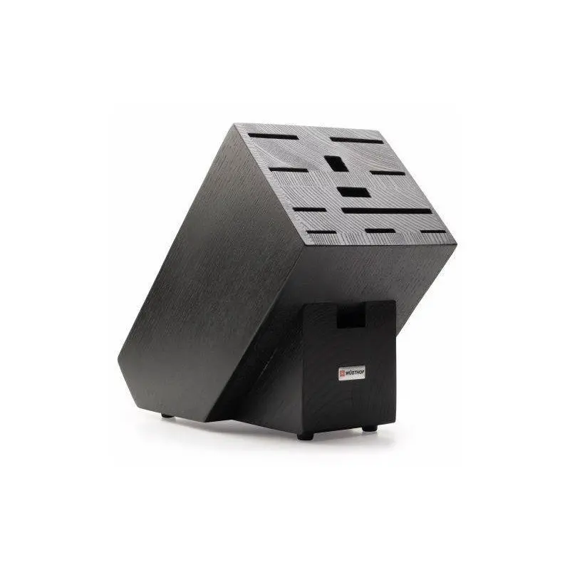 Wusthof 12-Slot Black Acrylic Knife Block 1