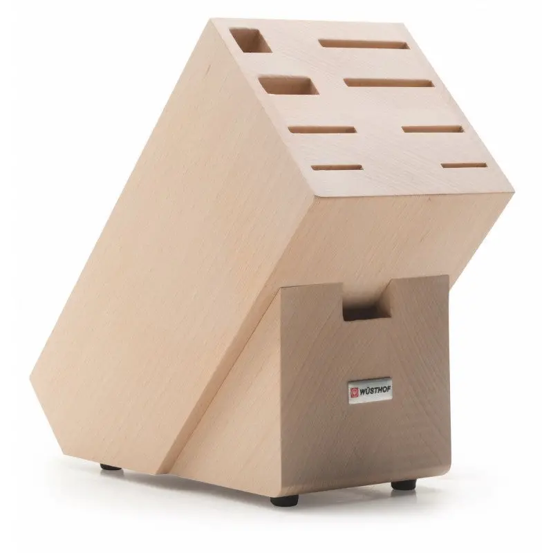 Wusthof Beech Wood 9-Slot Knife Block – Version B 1