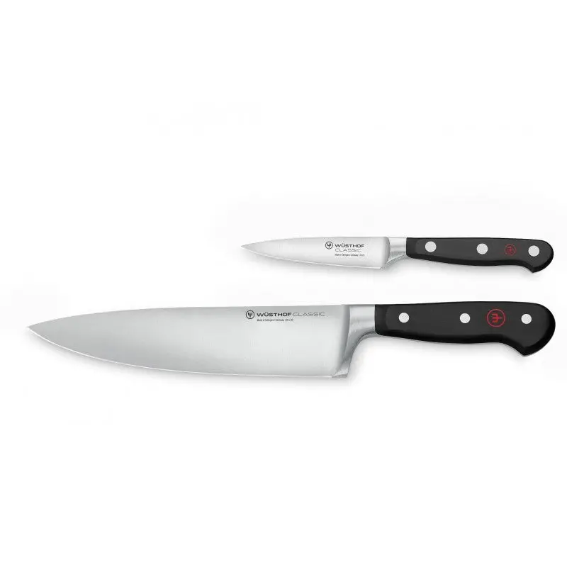 Wüsthof Classic 2-Piece Chef Knife Set – Precision Forged Stainless Steel 1