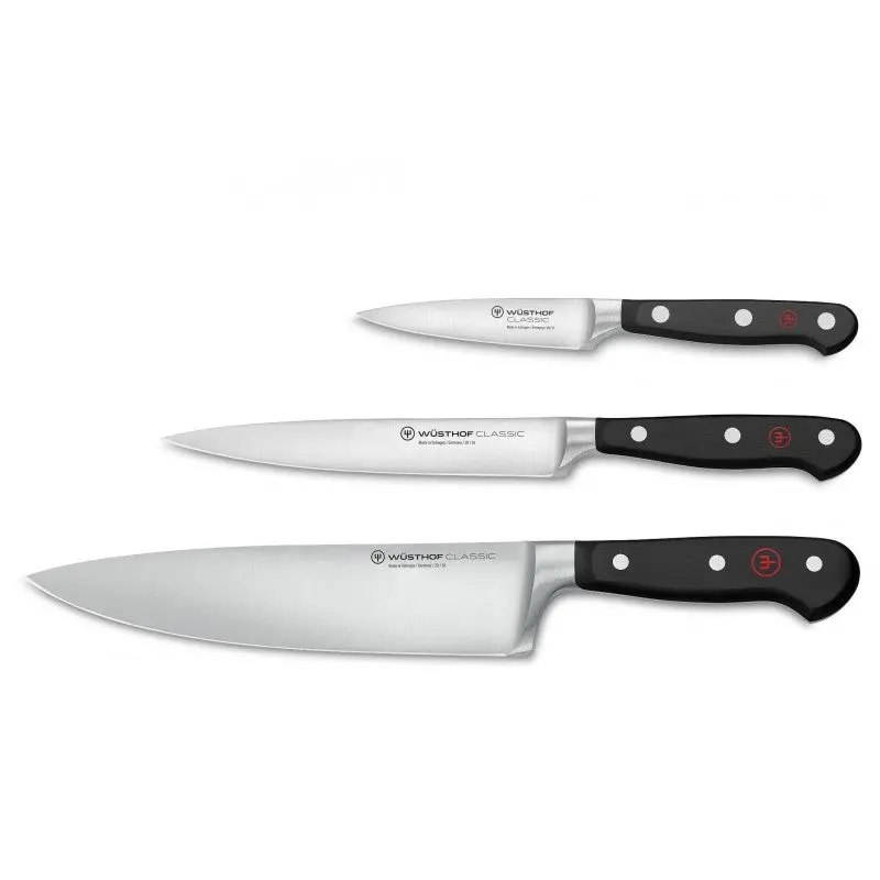 Wüsthof Classic 3-Piece Chef Knife Set 1
