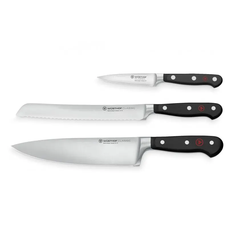 Wüsthof Classic 3-Piece Essential Knife Set 1