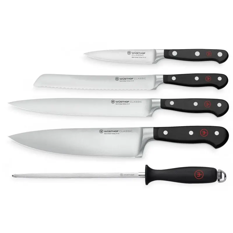 Wüsthof Classic 5-Piece Chef’S Knife Set 1