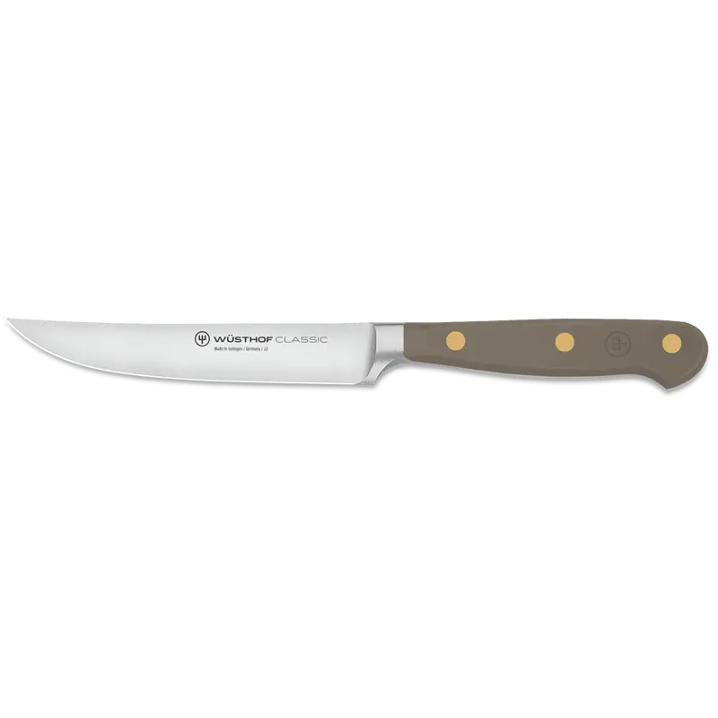 Wusthof Classic Colour 12 Cm Steak Knife In Velvet Oyster 1