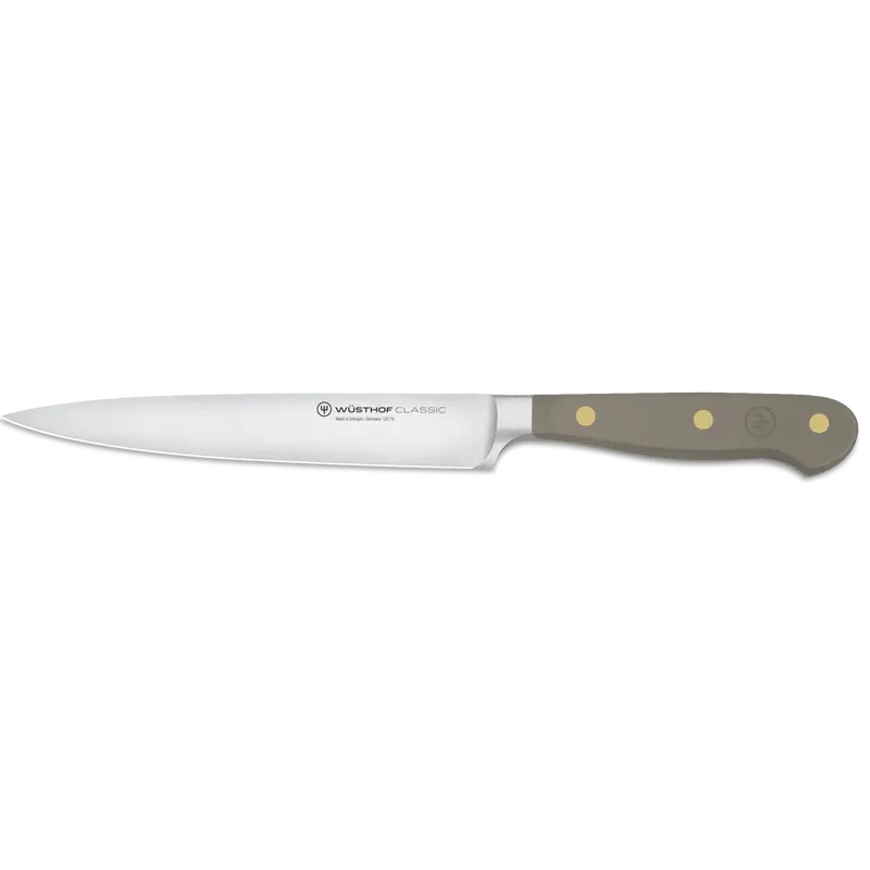 Wusthof Classic Colour 16 Cm Utility Knife In Velvet Oyster 1