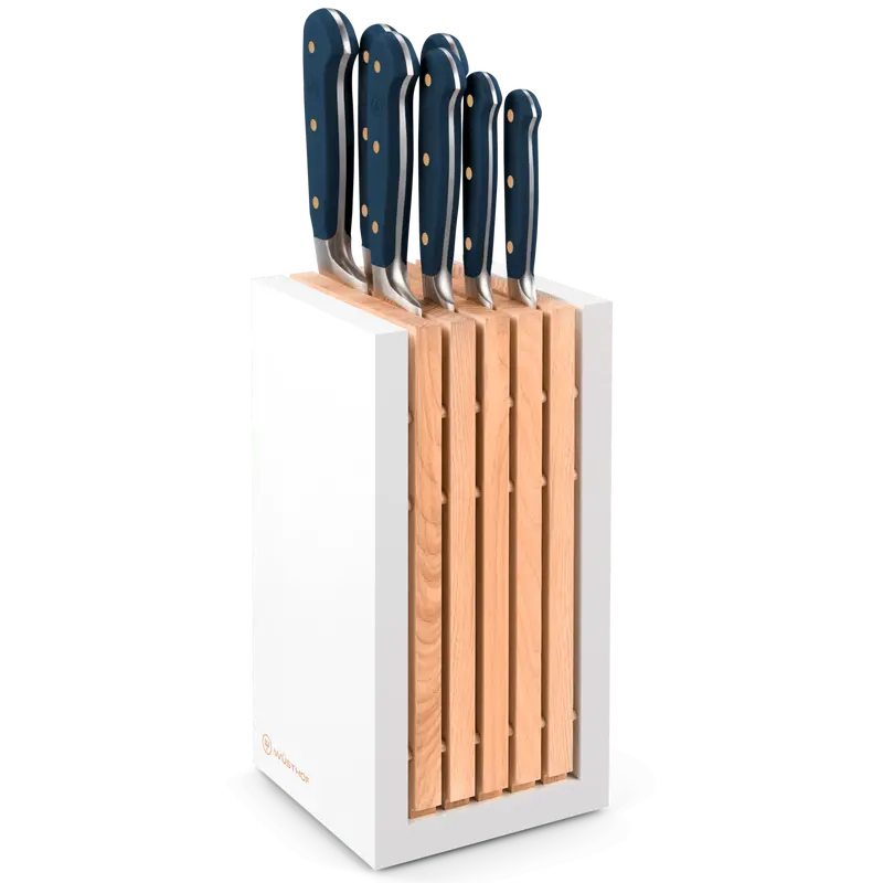 Wusthof Classic Colour 8-Piece Knife Block Set – Wild Blueberry 1