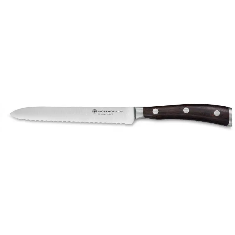 Wüsthof Ikon 14 Cm Serrated Utility Knife 1