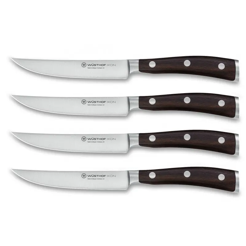 Wüsthof Ikon 4-Piece Steak Knife Set 1