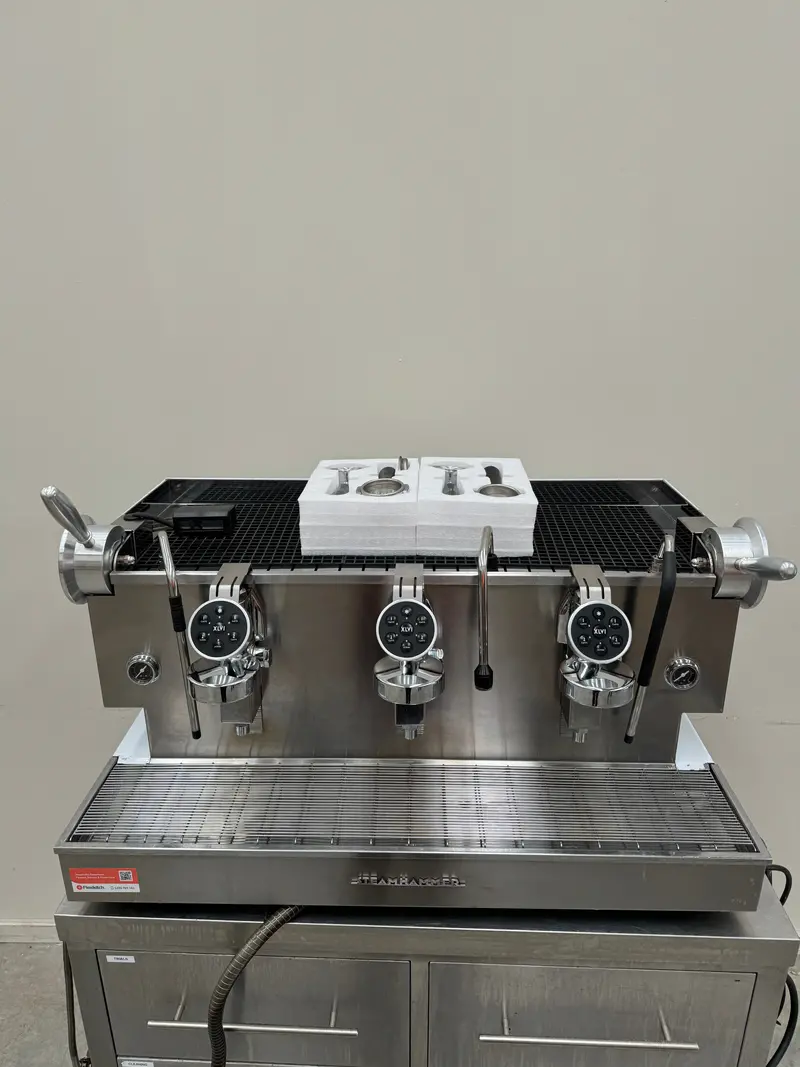 Xlvi Steamhammer Three-Group Commercial Espresso Machine 1