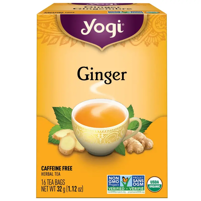 Yogi Fresh Ginger Herbal Tea – 16 Tea Bags 1