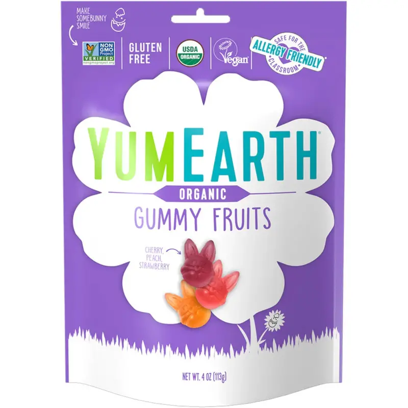 Yumearth Organic Gummy Fruit Candies For Easter (113G) 1