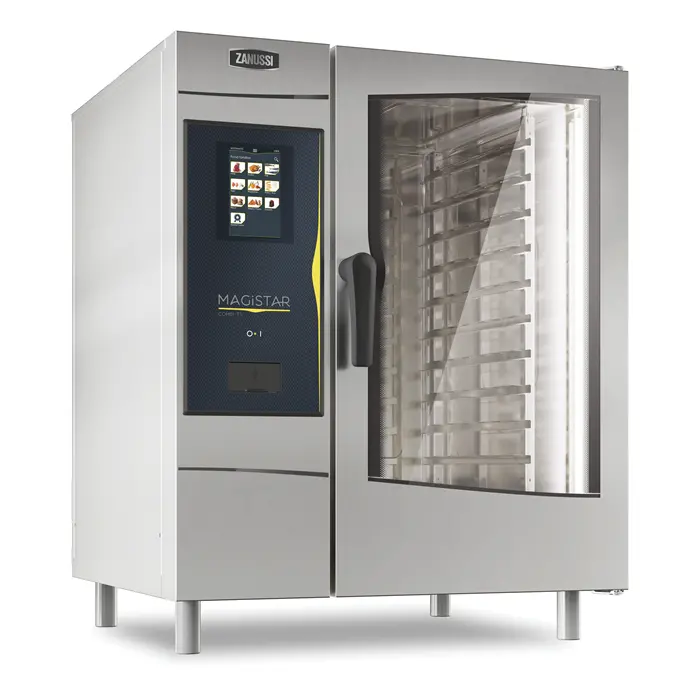 Zanussi 10-Tray Electric Combi Oven (Gn 1/1) With Touchscreen Interface And Boiler Steam 1