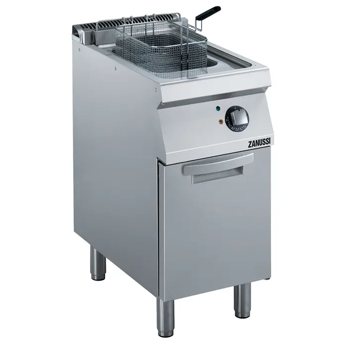 Zanussi 400Mm Freestanding Single-Tube Deep Fryer (14L) 1