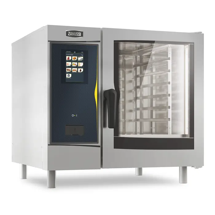 Zanussi 6-Tray Electric Combi Oven (Gn 1/1) — Touchscreen & Boiler Steam Model 1